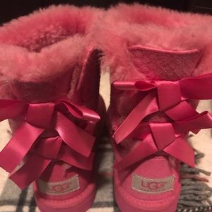 Shimmery Pink Uggs